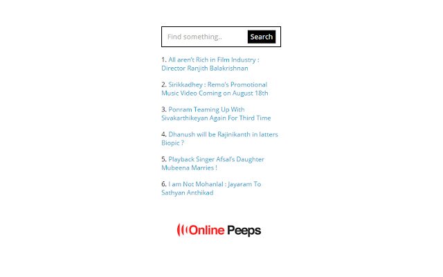 Online Peeps  from Chrome web store to be run with OffiDocs Chromium online