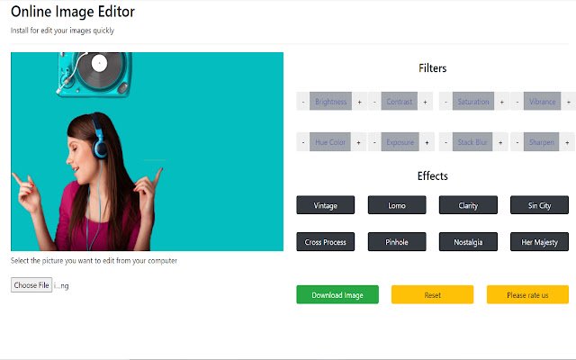 Editor Foto Dalam Talian : Edit gambar dalam talian dari kedai web Chrome untuk dijalankan dengan OffiDocs Chromium dalam talian