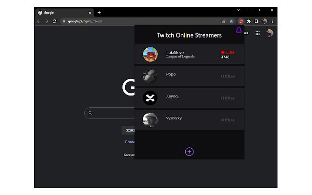 OffiDocs Chromium 온라인으로 실행되는 Chrome 웹 스토어의 온라인 Twitch 스트리머