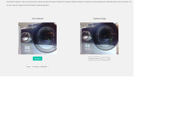 Chrome वेब स्टोर से ऑनलाइन वेब कैमरा कैप्चर को OffiDocs क्रोमियम ऑनलाइन के साथ चलाया जाएगा