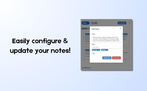 OnlyNotes  from Chrome web store to be run with OffiDocs Chromium online