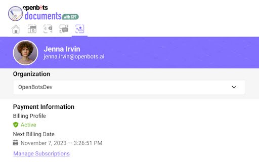 OpenBots Document AI  from Chrome web store to be run with OffiDocs Chromium online