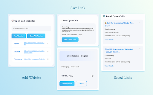 OpenCall Assistant  from Chrome web store to be run with OffiDocs Chromium online