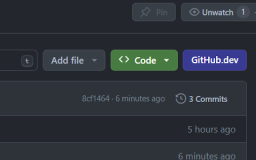 Open in GitHub.dev  from Chrome web store to be run with OffiDocs Chromium online