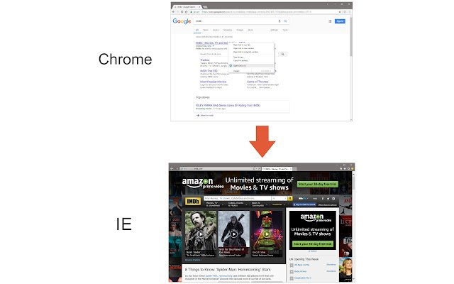 OffiDocs Chromium-এর সাথে অনলাইনে চালানোর জন্য Chrome ওয়েব স্টোর থেকে IE™-এ খুলুন