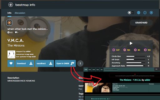 Open in OMDB  from Chrome web store to be run with OffiDocs Chromium online
