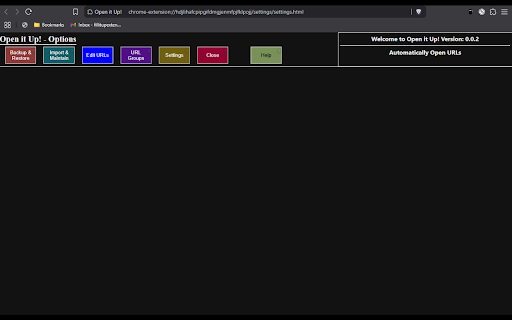 Open it Up!  from Chrome web store to be run with OffiDocs Chromium online