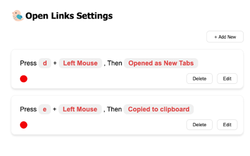 OpenLinks  from Chrome web store to be run with OffiDocs Chromium online