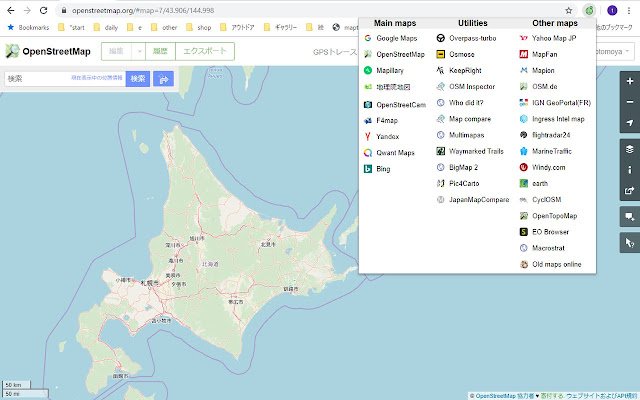 OpenSwitchMaps_limex mula sa Chrome web store na tatakbo sa OffiDocs Chromium online