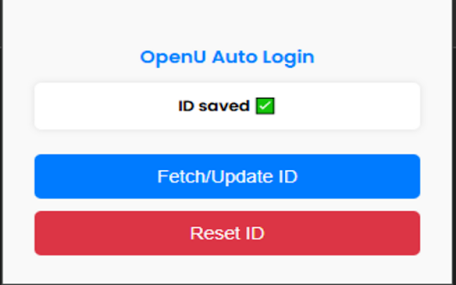 OpenU AutoLogin  from Chrome web store to be run with OffiDocs Chromium online
