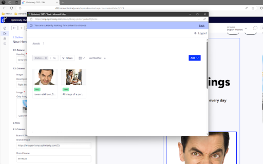 Optimizely SaaS CMS DAM Picker (interim) from Chrome web store to be run with OffiDocs Chromium online Optimizely SaaS CMS DAM Picker (interim) from Chrome web store to be run with OffiDocs Chromium online