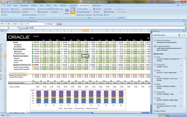 Oracle Smart View for Office  from Chrome web store to be run with OffiDocs Chromium online