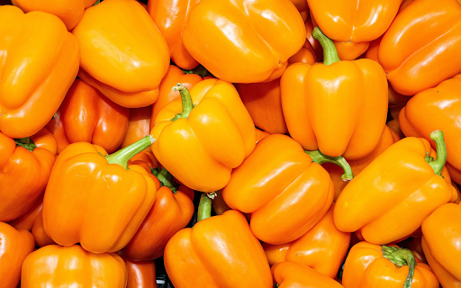 Orange bell peppers  from Chrome web store to be run with OffiDocs Chromium online
