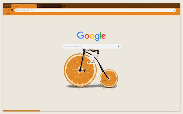Orange bike  from Chrome web store to be run with OffiDocs Chromium online
