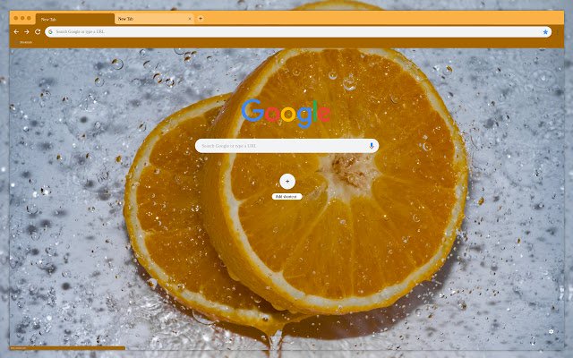 Orange drops mula sa Chrome web store na tatakbo sa OffiDocs Chromium online