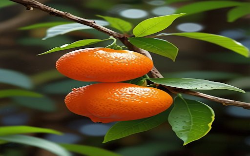 Orange fruit on branch wallpaper  from Chrome web store to be run with OffiDocs Chromium online