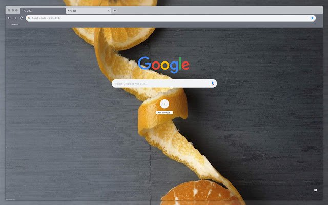 Pomarańczowa skórka ze sklepu internetowego Chrome do uruchomienia z OffiDocs Chromium online