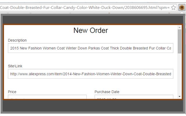 Order Tracking (Beta) OrderTrk.com  from Chrome web store to be run with OffiDocs Chromium online