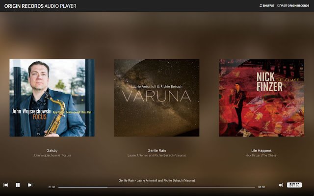 Origin Records Audio Player จาก Chrome เว็บสโตร์ที่จะรันด้วย OffiDocs Chromium ทางออนไลน์