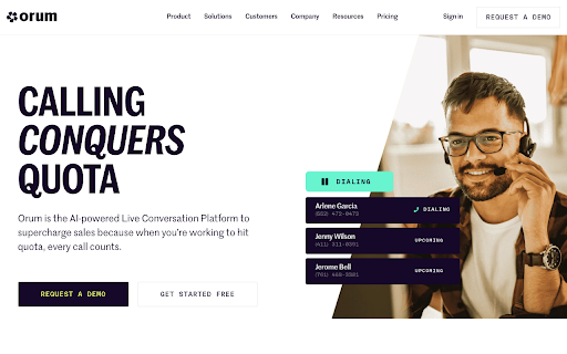 Orum  from Chrome web store to be run with OffiDocs Chromium online