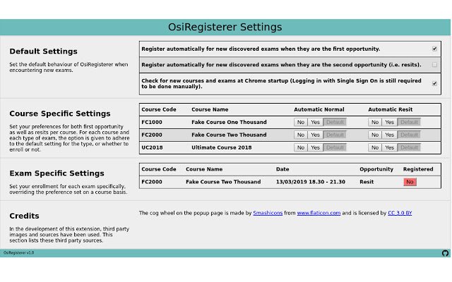 OsiRegisterer dari toko web Chrome untuk dijalankan dengan OffiDocs Chromium online