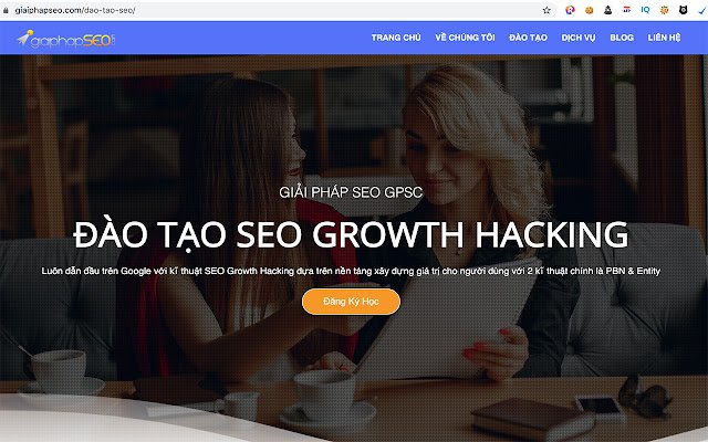 Đào Tạo SEO Growth Hacking dal negozio web di Chrome da eseguire con OffiDocs Chromium online
