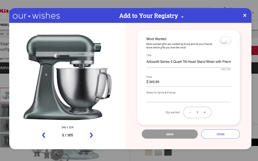 Our Wishes Wish It!  from Chrome web store to be run with OffiDocs Chromium online