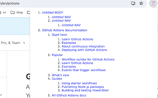 Outliner Plus  from Chrome web store to be run with OffiDocs Chromium online