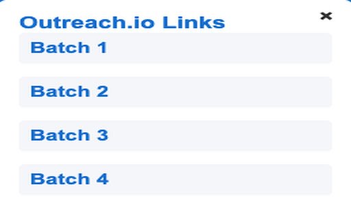 Outreach Link Builder  from Chrome web store to be run with OffiDocs Chromium online