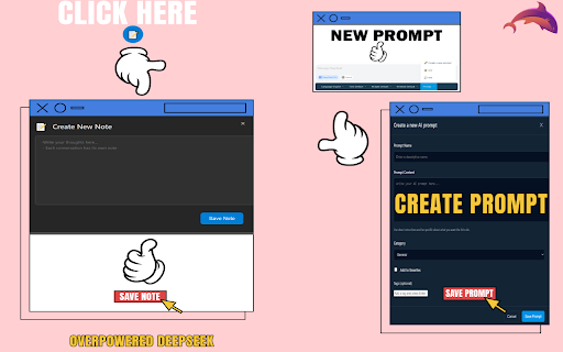 Overpowered DeepSeek  from Chrome web store to be run with OffiDocs Chromium online