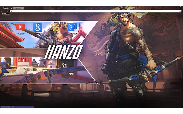 Overwatch Hanzo 1920x1080 を Chrome Web ストアからオンラインで OffiDocs Chromium で実行