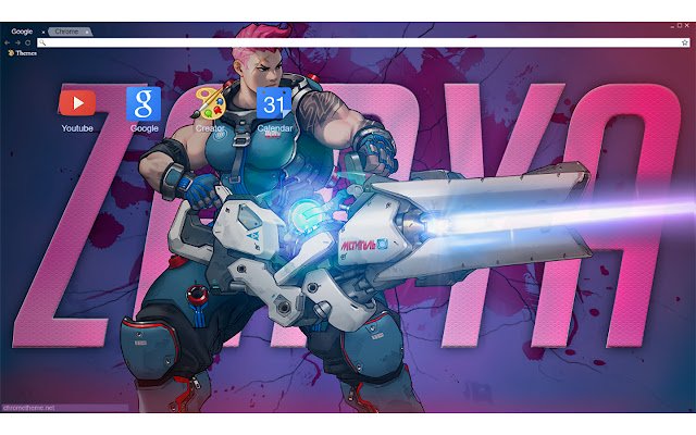 Overwatch Zarya 1920x1080 из интернет-магазина Chrome будет работать с OffiDocs Chromium online