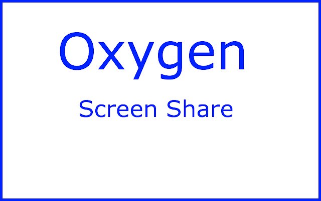 Oxygen Desktop Streamer із веб-магазину Chrome, який можна запускати з OffiDocs Chromium онлайн
