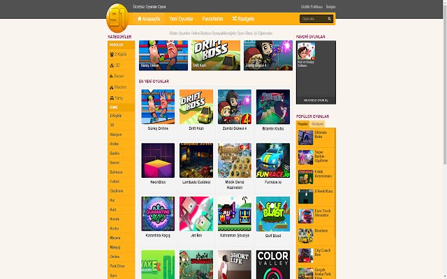Oyunlar91  from Chrome web store to be run with OffiDocs Chromium online