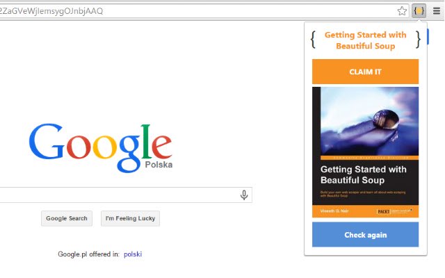 PacktPub Free Learning Checker de Chrome web store para ejecutarse con OffiDocs Chromium en línea