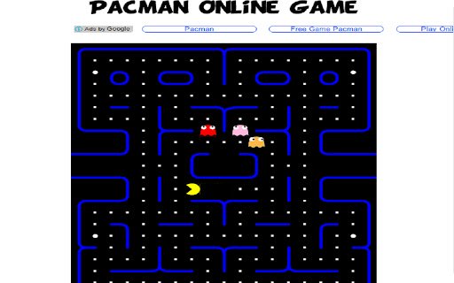 Pacman Game Popup Offline  from Chrome web store to be run with OffiDocs Chromium online