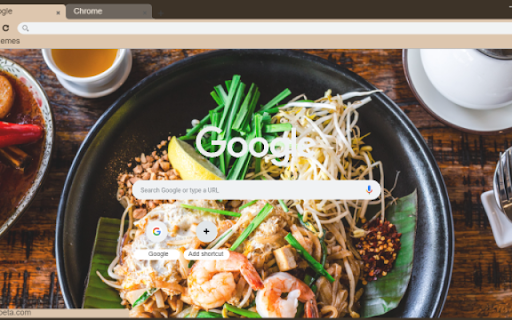 Pad Thai  from Chrome web store to be run with OffiDocs Chromium online