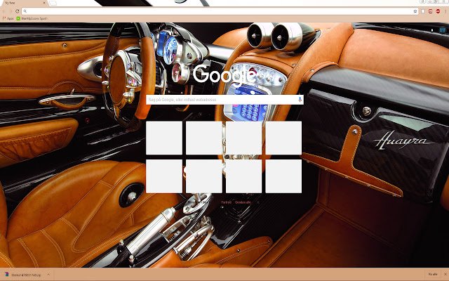 Pagani Huayra Interior aus dem Chrome-Webshop soll mit OffiDocs Chromium online betrieben werden