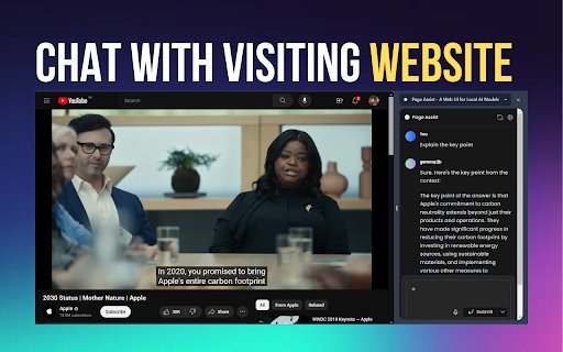 Page Assist A Web UI for Local AI Models  from Chrome web store to be run with OffiDocs Chromium online