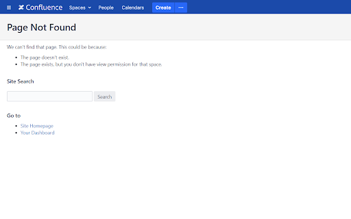 Page Not Found Redirect Utility for Confluence  from Chrome web store to be run with OffiDocs Chromium online