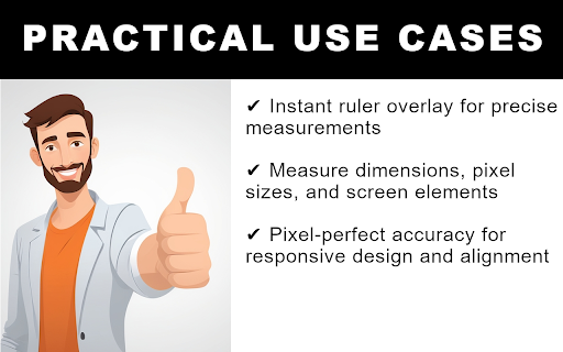 Page Pixel Ruler  from Chrome web store to be run with OffiDocs Chromium online