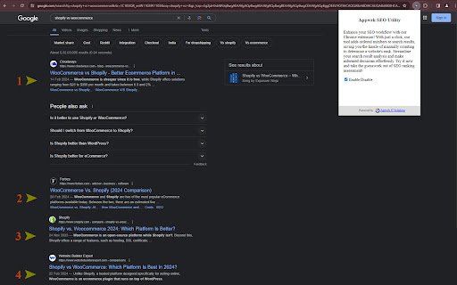 Page Rank Checker  from Chrome web store to be run with OffiDocs Chromium online