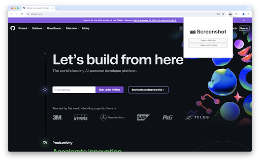 page screenshot  from Chrome web store to be run with OffiDocs Chromium online