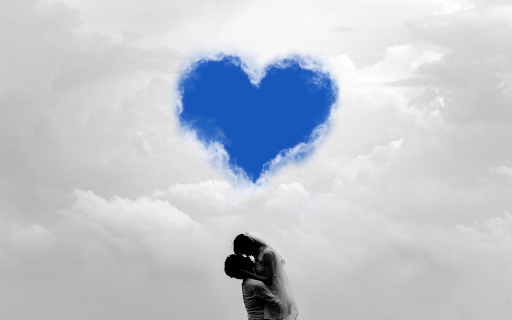 Pair a heart clouds  from Chrome web store to be run with OffiDocs Chromium online