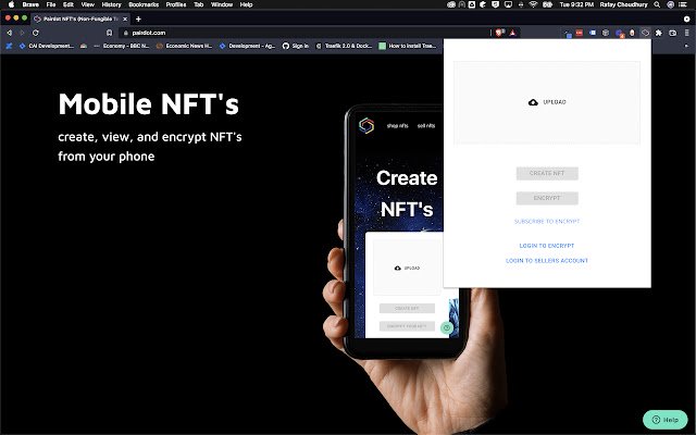 Pairdot Mint NFTs  from Chrome web store to be run with OffiDocs Chromium online