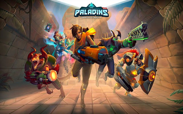 Paladins từ cửa hàng Chrome trực tuyến sẽ được chạy với OffiDocs Chromium trực tuyến