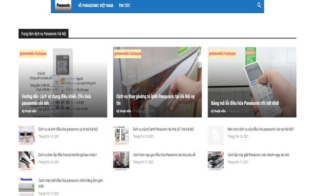Panasonic Việt Nam  from Chrome web store to be run with OffiDocs Chromium online