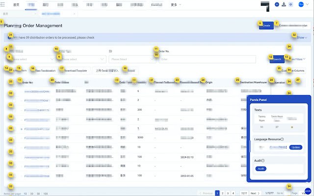 PandaWorkbench  from Chrome web store to be run with OffiDocs Chromium online