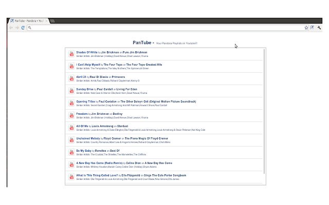 PanTube  from Chrome web store to be run with OffiDocs Chromium online
