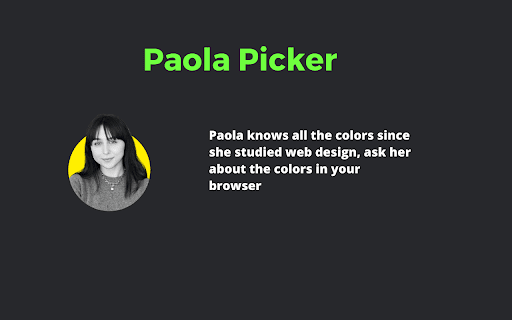 Paola Picker  from Chrome web store to be run with OffiDocs Chromium online